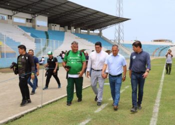 Iluminación del estadio 9 de Mayo será inaugurada el 14 de octubre
