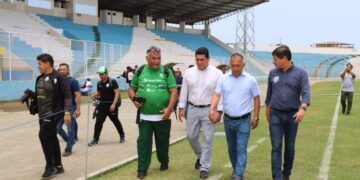 Iluminación del estadio 9 de Mayo será inaugurada el 14 de octubre