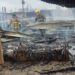 Incendio consumió tres viviendas