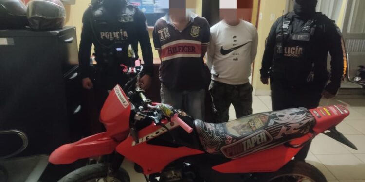 Dos sospechosos de asaltantes fueron detenidos