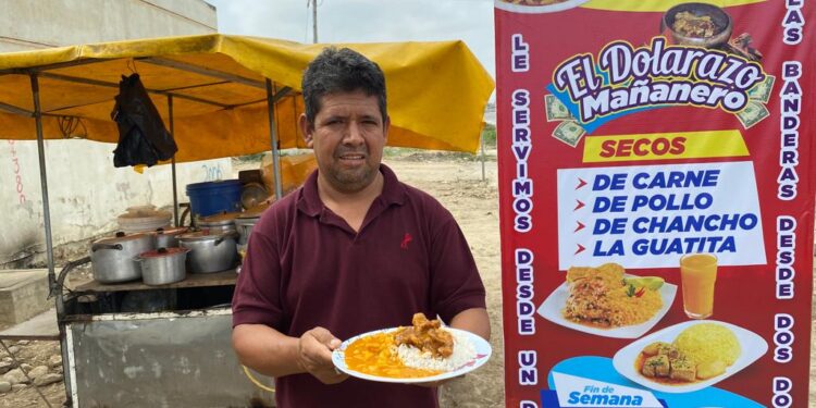 Apenas por $1 se puede tener un desayuno completo en el «El Dolarazo Mañanero»