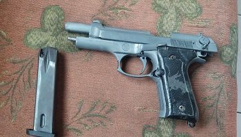 Detenido luego que habría amenazado con un arma traumática a su vecino
