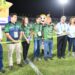 Se invirtió USD.610.000 INAUGURADAS LUMINARIAS EN ESTADIO 9 DE MAYO