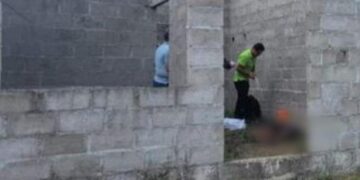 Victimado en el interior de una casa en construcción
