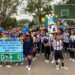 750 estudiantes inauguraron los juegos deportivos de la Escuela Galo Plaza Lasso