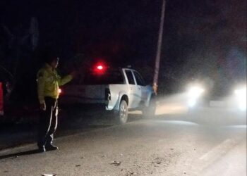 Pareja falleció al sufrir un accidente en motocicleta