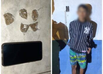 Persecución terminó con detención de expendedor de sustancias ilícitas
