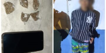 Persecución terminó con detención de expendedor de sustancias ilícitas