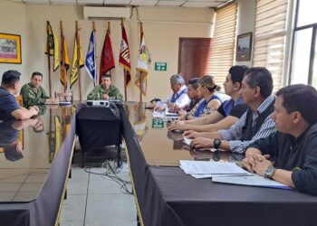 Delegación electoral coordina actividades con las FFAA para las elecciones 2023
