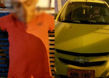 Delincuente fue detenido por robo a un taxista