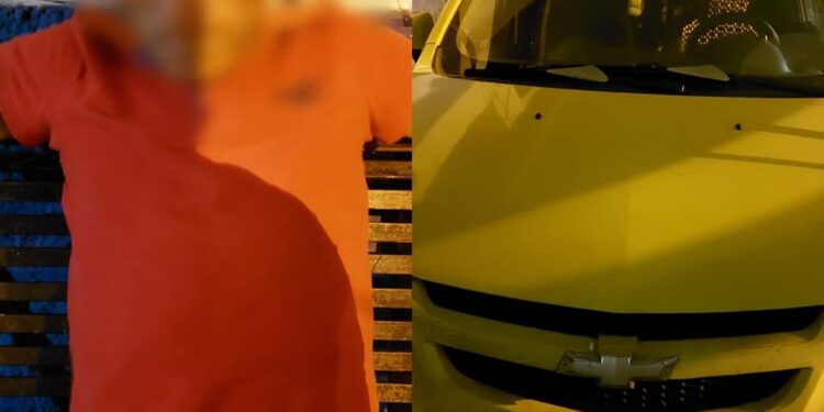 Delincuente fue detenido por robo a un taxista