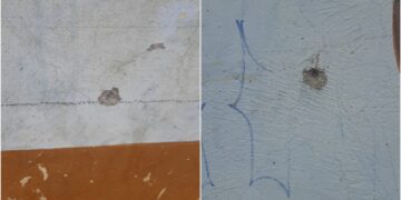 Sujetos realizaron disparos cerca del parque Algarrobo