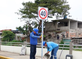 Movilidad colocó señalización en el Barrio Justicia Popular