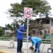 Movilidad colocó señalización en el Barrio Justicia Popular