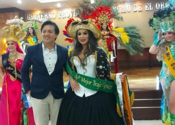 Azuay y El Oro se llevaron el primer lugar del mejor traje típico y traje de fantasía en Mrs. Ecuador Universe 2022.