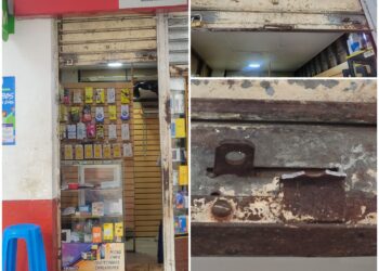 Local de celulares fue visitado por delincuentes