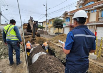 Avanza el proyecto de descarga de aguas lluvias en el Barrio Nuevo Pilo