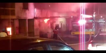 Incendio consumió una vivienda