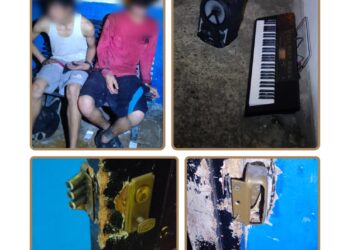 Detenidos como sospechosos de un robo en una unidad educativa