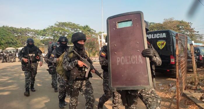 10 heridos en enfrentamientos al interior de la Penitenciaría del Litoral
