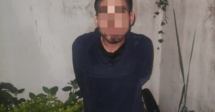 Capturado en tenaz persecución por robo
