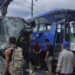 Accidente de tránsito dejó varios turistas extranjeros afectados