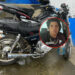Detenido mientras conducía moto robada