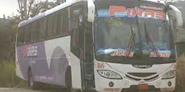 Bus de la cooperativa Piñas fue asaltado
