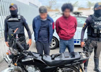 Presuntos extorsionadores fueron capturados al Sur de Guayaquil