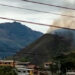 Incendio forestal en cerro de Zaruma