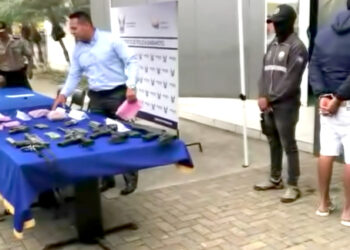 La Policía Nacional confirmó la desarticulación de una banda dedicada a la tenencia y porte ilegal de armas
