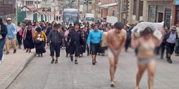 Castigo indígena para dos presuntos asaltantes