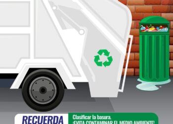 Aseo recuerda clasificar los desechos para contribuir al medio ambiente