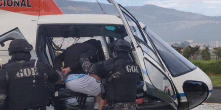 Dos cabecillas de bandas delincuenciales fueron trasladados a La Roca