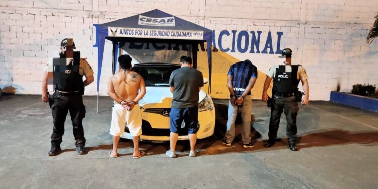 Tras la alerta de disparos se recuperó carro robado