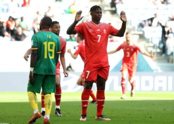 Embolo le da el triunfo a Suiza contra su país de nacimiento