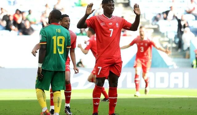 Embolo le da el triunfo a Suiza contra su país de nacimiento