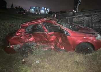 Tres heridos deja accidente de tránsito en Riobamba