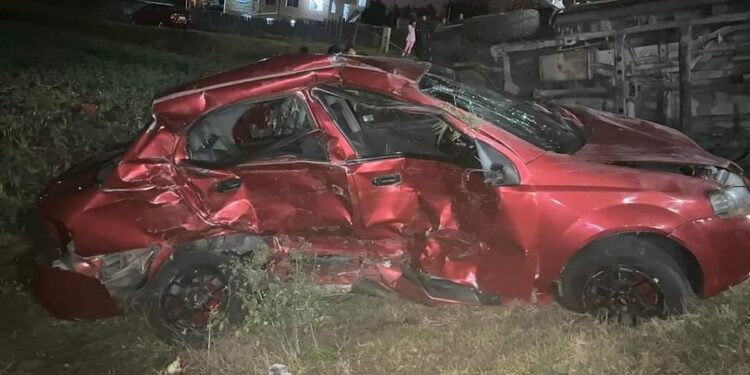 Tres heridos deja accidente de tránsito en Riobamba
