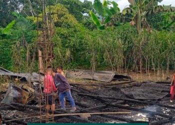 Una vivienda quedó reducida a cenizas tras incendio