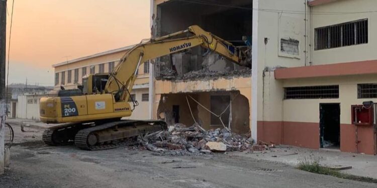 Pabellón en la Penitenciaria del Litoral fue derrocado