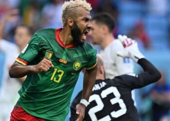 Lluvia de goles en el partido Camerún contra Serbia