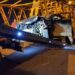 Se accidentó al intentar esquivar a asaltantes
