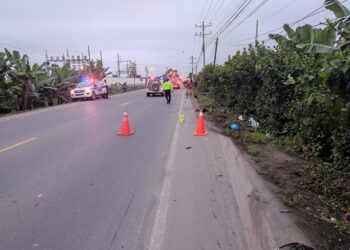 Un fallecido y un herido dejó un accidente de tránsito