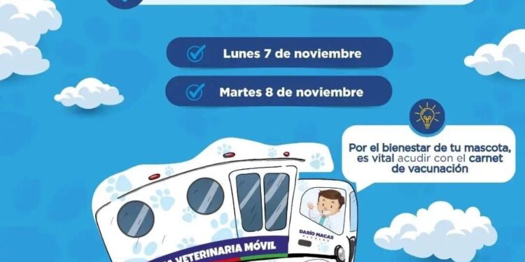 Mascotas de la Cdla. La Alborada recibirán atención médica