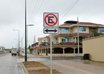 Movilidad implementó señalización en la Av. Luis Ángel León Román