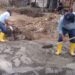 Aguas construye cámara central de alcantarillado en las calles Cuba y 10ma Avenida