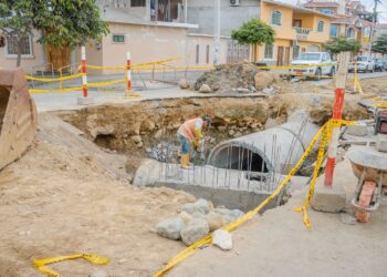 Proyecto de descarga de aguas lluvias se continúa ejecutando en el Barrio Nuevo Pilo
