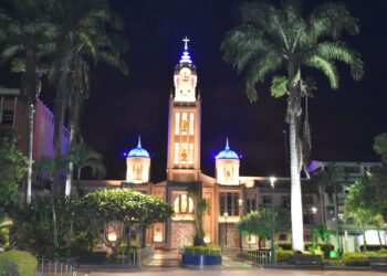 Municipalidad restaura fachada de la Catedral, patrimonio arquitectónico