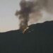Incendio forestal en cerro Pico de Pescado